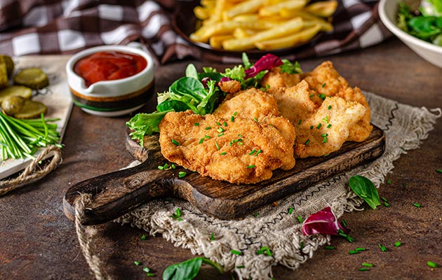 Wild Boar Schnitzel